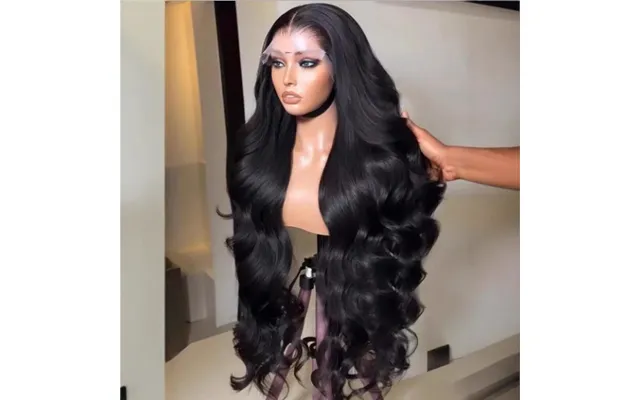 2025 Hot-selling Women's Middle Part Long Curly Hair Big Waves Front Lace Wig Cap