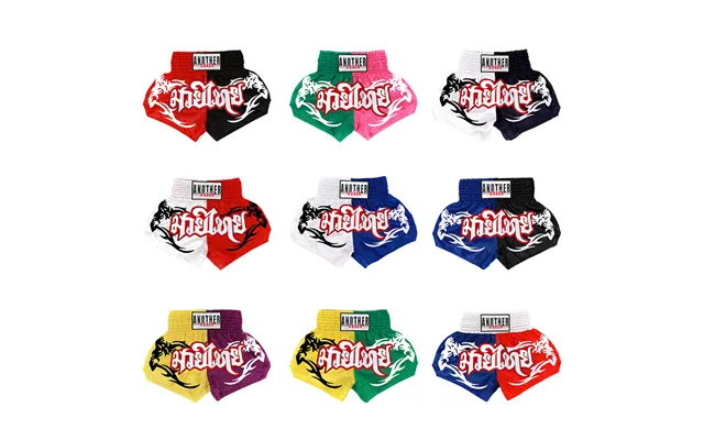 2025 New Boxing Shorts Fighting Training Clothing Martial Arts Clothing Multi Color Splicing Muay Thai