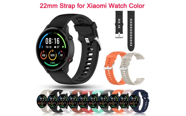 22mm Offical Silicone Replace Straps For Xiaomi Mi Watch Color Sports Edition Band For Mi Watch Color Bracelet Watchband
