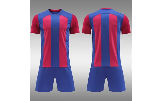 2324 Home Light Plate Short Sleeved Adult Children's Football Set Team Jersey