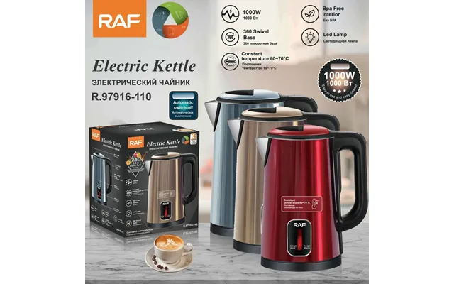 2.5l Stainless Steel Electric Kettle Auto Shut-off & Fast Boiling 2000w High-capacity Water Heater 110v Us 220v Eu Plug 