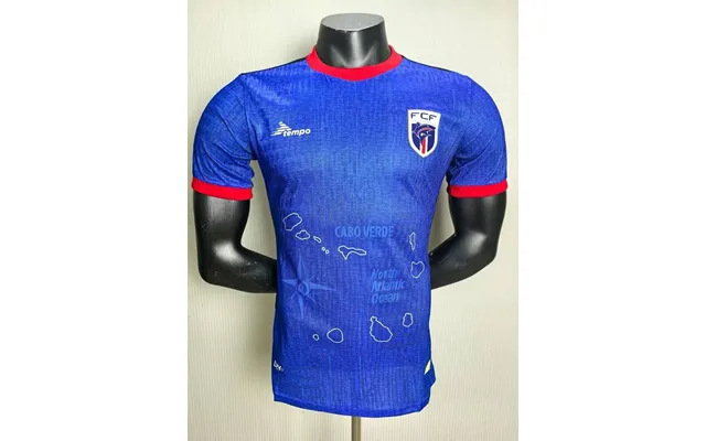 26-27 Cape Verde Home Game Mens Womens Football Shirt Youth Kids Training Soccer Uniform Football Breathable Jersey