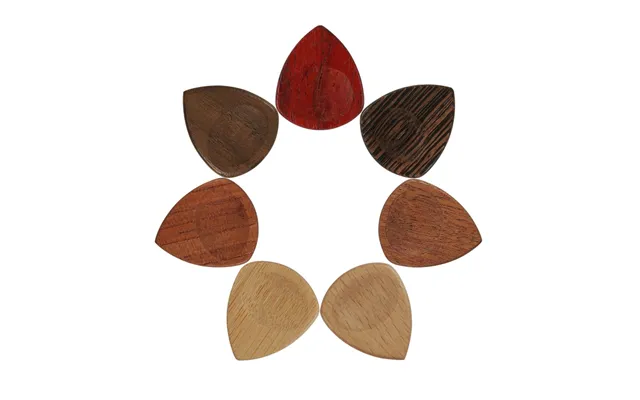 2.7mm Solid Wood Pick - Universal Wooden Pick For Acoustic Guitar And Ukulele