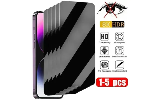 3-5pcs Anti-spy Glass For Iphone 14 13 15 12 11 16 Pro Max Mini Plus Se 2020 22 X Xs Xr Privacy Screen Protector For Iph