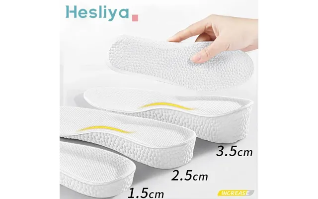 3.5cm2,5cm Invisible Heightening Insoles Unisex Heighten Insert Pads Eva Lifting Insole Heel Arch Support Taller Cushion