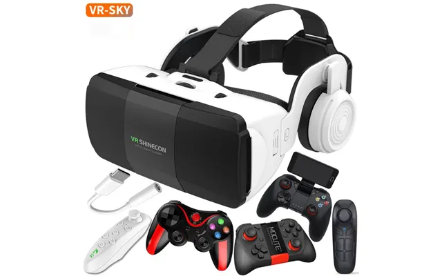 3d Vr Glasses For Smartphones Portable Virtual Reality Headset With Blue Light Protection For Gaming & Metaverse