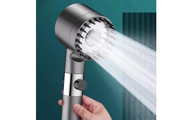 4-mode Shower Head - High Pressure One-key Stop 240810