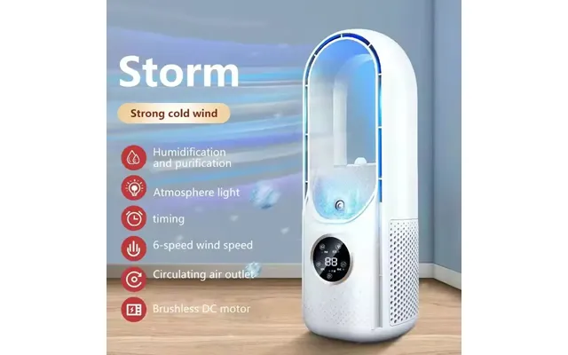 4-speed Natural Wind Usb Desk Fan - 36db Ultra Quiet 5w Energy Saving Office Fan With 8h Timer White Blue Green