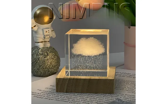 4658 People's Reviews Creative Gift Cube Crystal Ball - Small Night Atmosphere Light
