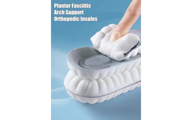 4d Massage Shoes Insoles Super Soft Latex Sports Insole For Feet Running Basket Shoe Sole Arch Support Orthopedic