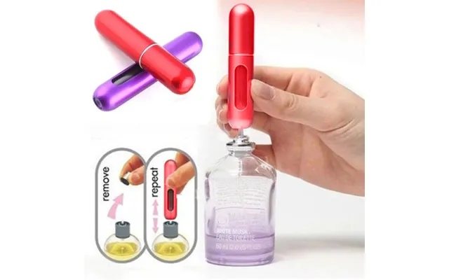 5 Ml Mini Refillable Perfume Atomizer Travel Portable Spray Empty Pump Bottle