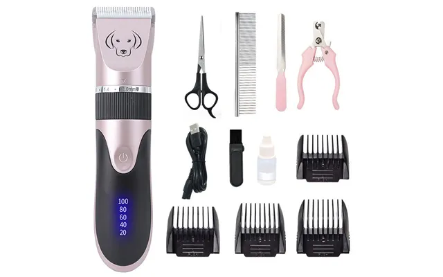 5-speed Pet Electric Cat Trimmer Dog Haircut Hair Clipper