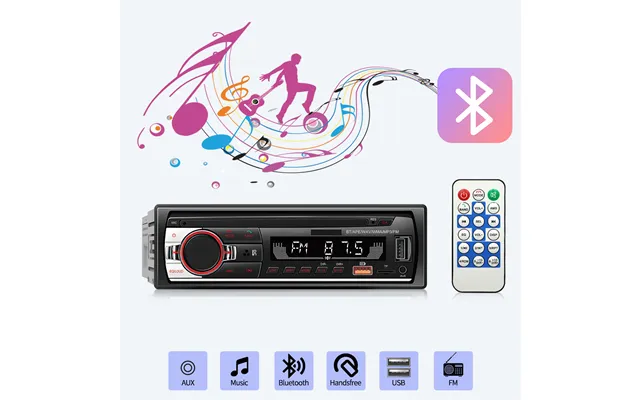 520 Car Player Usb Card Radio Bluetooth Hands Free Mp3 Short Player Lossless Music