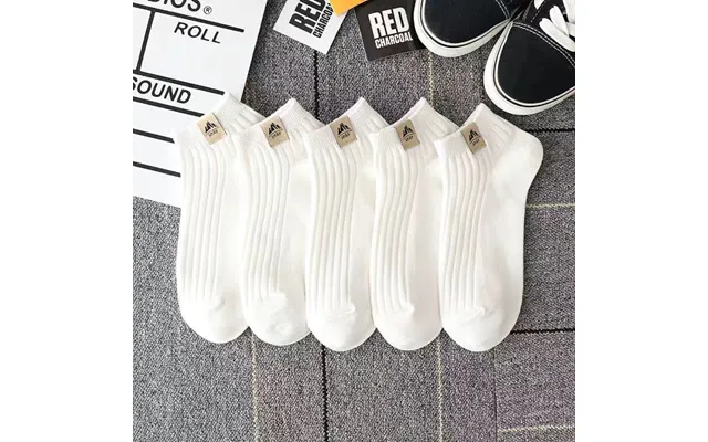 5pairs Socks Short Socks Men's Deodorant Sweat Absorbing Short Socks Summer Thin Low Socks Sports Anti-sweat