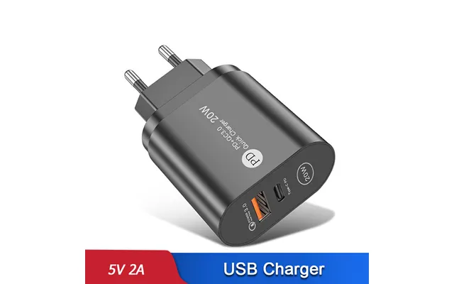5v2a Usb Charger Pd Type C Quick Charge 3.0 Eu Us Uk Plug Home Travel Usb Wall Charger Adapter For Iphone Ipad Huawei Xi