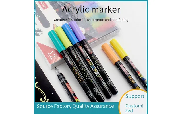 60 Colors Acrylic Paint Markers Set - Vibrant, Non-fade, Water-resistant Art Markers For Drawing, Sketching