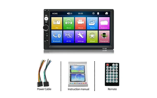 7 Inch Player Bluetooth Touch Screen Stereo Radio Car Mp4 & Mp5 Players