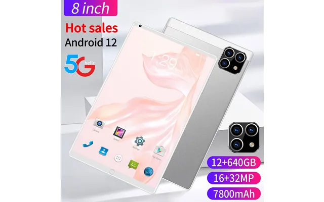 8-inch Android Tablet K10 - Dual Sim 3g, Bluetooth & Gps, Hd Display Portable & Multi-functional