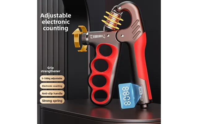 Adjustable Counting For Men And Women Muscle Rehabilitation Training Spring Strengthener Hand Grip Device Finger