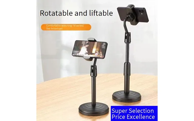Adjustable Multi-angle Phone Stand For Live Streaming - Desk Mount With Secure Clamp