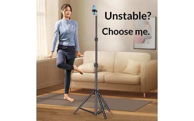 Adjustable Phone Tripod Stand With Ring Light All-in-one Floor Mount For Live Streaming - Photography & Video Recording 
