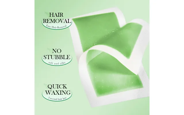 All-english Sadoer Aloe Vera Gentle Soothing Double-sided Depilatory Wax Paper Body Hair Removal Cream Cross-border