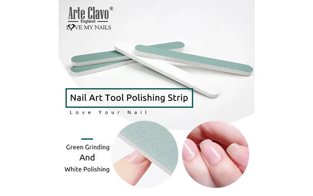 Arte Clavo Professional Fashion Sponge Nail File Double Side Buffer Nail Manicure Polish Sanding Nail Buffer Diy Nail Ar