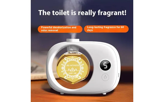 Automatic Aroma Diffuser With Premium Fragrance Oil - Usb Powered Air Freshener For Home, Hotel, Bathroom, Office