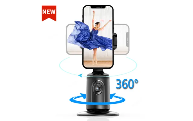Automatic Tracking Intelligent Shooting Robot Camera 360 Face Mobile Stand Ai Stabilized Selfie Stick Vlog In Real Time