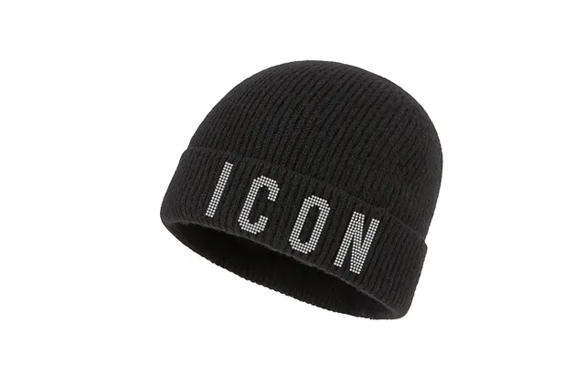 Autumn Knitted Warm Woolen Icon Men's And Women's Cold Hats - Ear Protectors