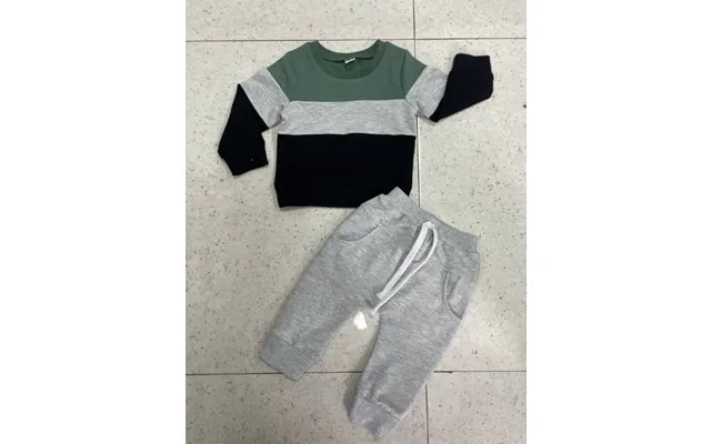 Babies' Clothing New Boys Fashion Splicing Sports Suits For Children Long-sleeved Color Matching Casual Children's Cloth