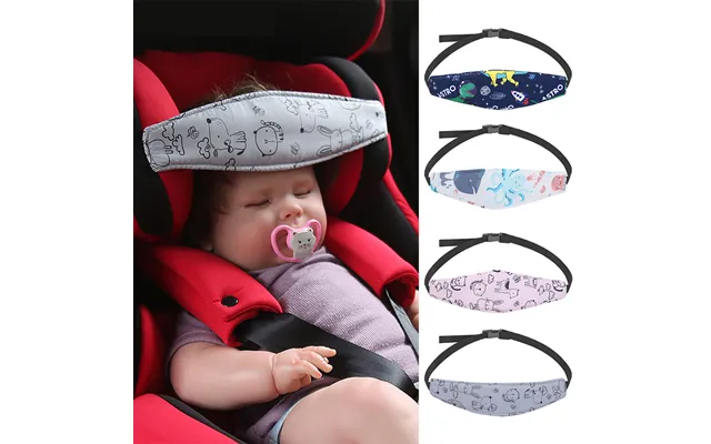 Baby Car Seat Head Support Children Stroller Fastening Belt Adjustable Boy Girl Playpens Sleep Positioner Baby Saftey Pi