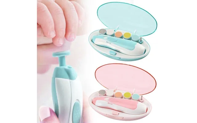Baby Electric Nail Trimmer Kid Nail Polisher Tool Baby Care Multifunctional Fingernail Cutter Trimmer Infant Manicure Se
