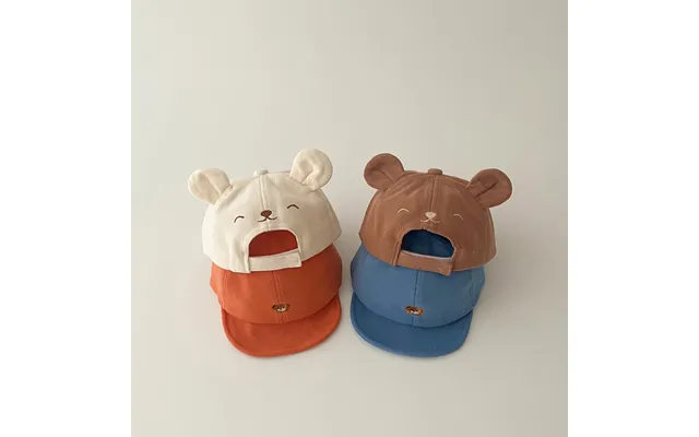 Baby Hat Autumn And Winter Cartoon Bear Baby Warm Outdoor Shade Baby Cap