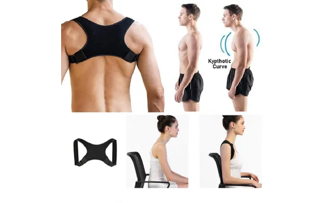 Back Correction Belt Men And Women Anti-hunchback Posture Correction Belt Invisible Sitting Posture Correction Hunchback