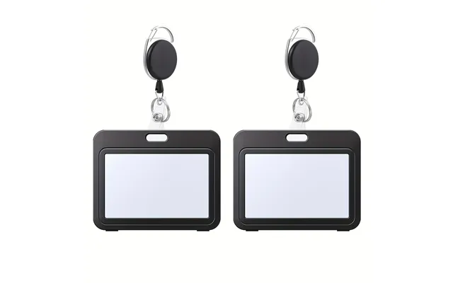 Badge Id Card Holder Oval Easy Pull Horizontal Card Holder Campus Card Nurse Tag Protective Cover