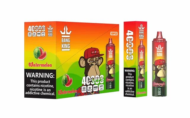 Bang King 40k Puffs Einweg-e-zigaretten Mit Großem Fassungsvermögen Und Verschiedenen Geschmacksrichtungen,