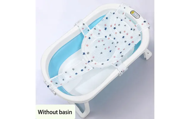 Bathroom Newborn Bath Net Suspension Mat Non-slip Baby Bath Mat Length Adjustable Bathtub Bracket Baby Bath Recliner Sea