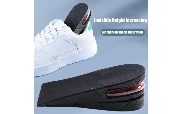 Beautylife 1 Pair Increase Height Insoles Invisible Air Cushion Eco-friendly Women's Men's Multi-layer Booster Pads