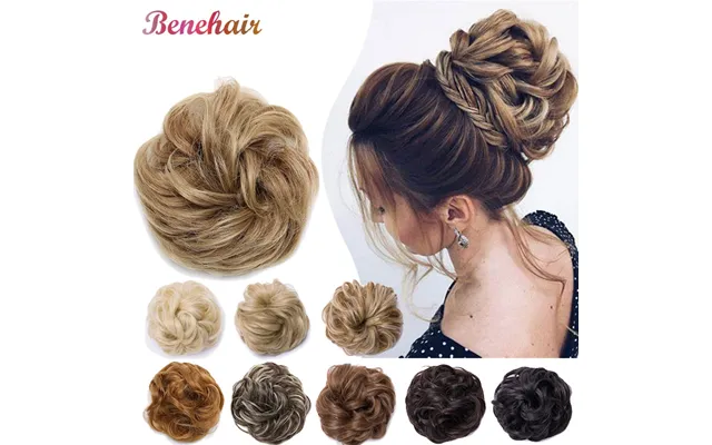 Benehair Synthetic Extensions 40g Messy Scrunchy Bun Donut Chignon Fake Hair Women Hairpieces