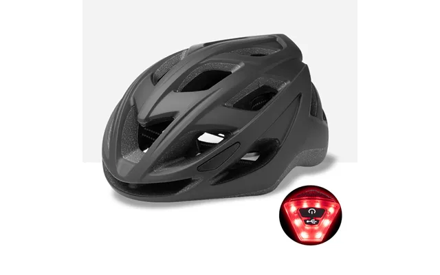 Bicycle Helmet Integrated Shape Road Mountain Bike Outdoor Riding Sports Helmet With Taillight Safety Helmet Outdoor Bre