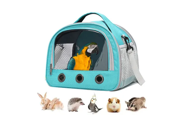 Bird Bag Portable Foldable Parrot Travel Bag Hamster Pigeon Travel Bag Hand Held Single Shoulder Small Pet Travel Bag