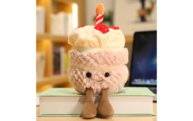 Birthday Cake Stuffed Toy Doll Funny Cake Puppet Cute Fun Pendant Birthday Gift