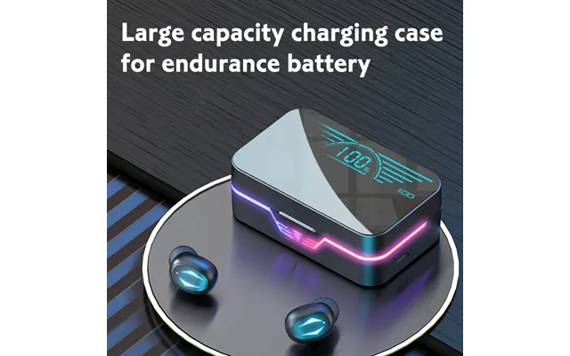 Bluetooth Headset Touch Control Zero Delay Wireless Headset With Microphone 1800mah Charging Box Headset