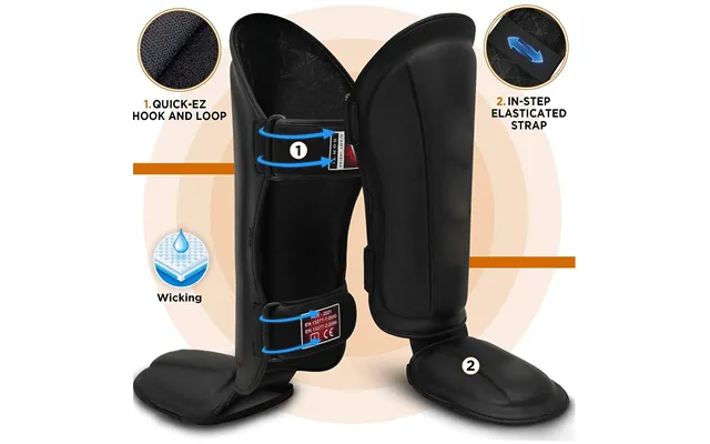 Boxing Shin Guard Is Suitable For Taekwondo Muay Thai Mixed Martial Arts Leg Protective Sleeve Martial Arts Sparring