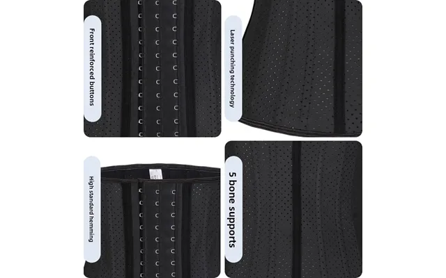 Breathable Waist Belt Abdominal Belt Latex Sports Fitness Waist Protection Body Sculpting Artifact Postpartum Abdominal 