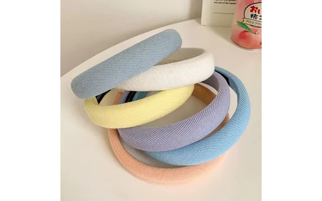 Candy-colored Headband Women's Simple High Top Hair Accessories