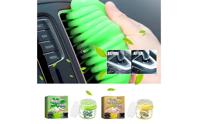 Car Cleaning Gel Wash Free Refurbished Cleaning Portable Decontamination Device For Interior Seats For Cars
