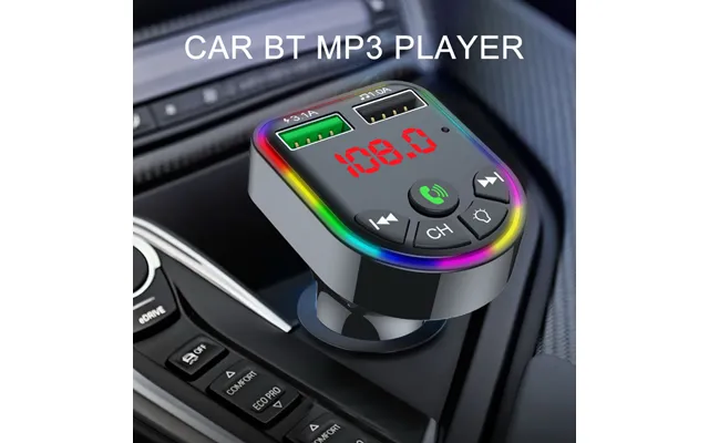 Car Phone Charger Fm Bluetooth Transmitter Car Supplies