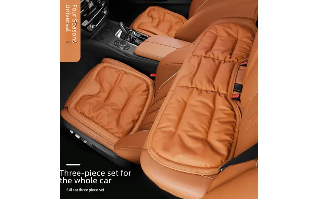 Car Seat Cushion Anti-fouling Leather Winter Single-piece Mercedes-benz Audi Car Special Rear Row Integrated Three-piece